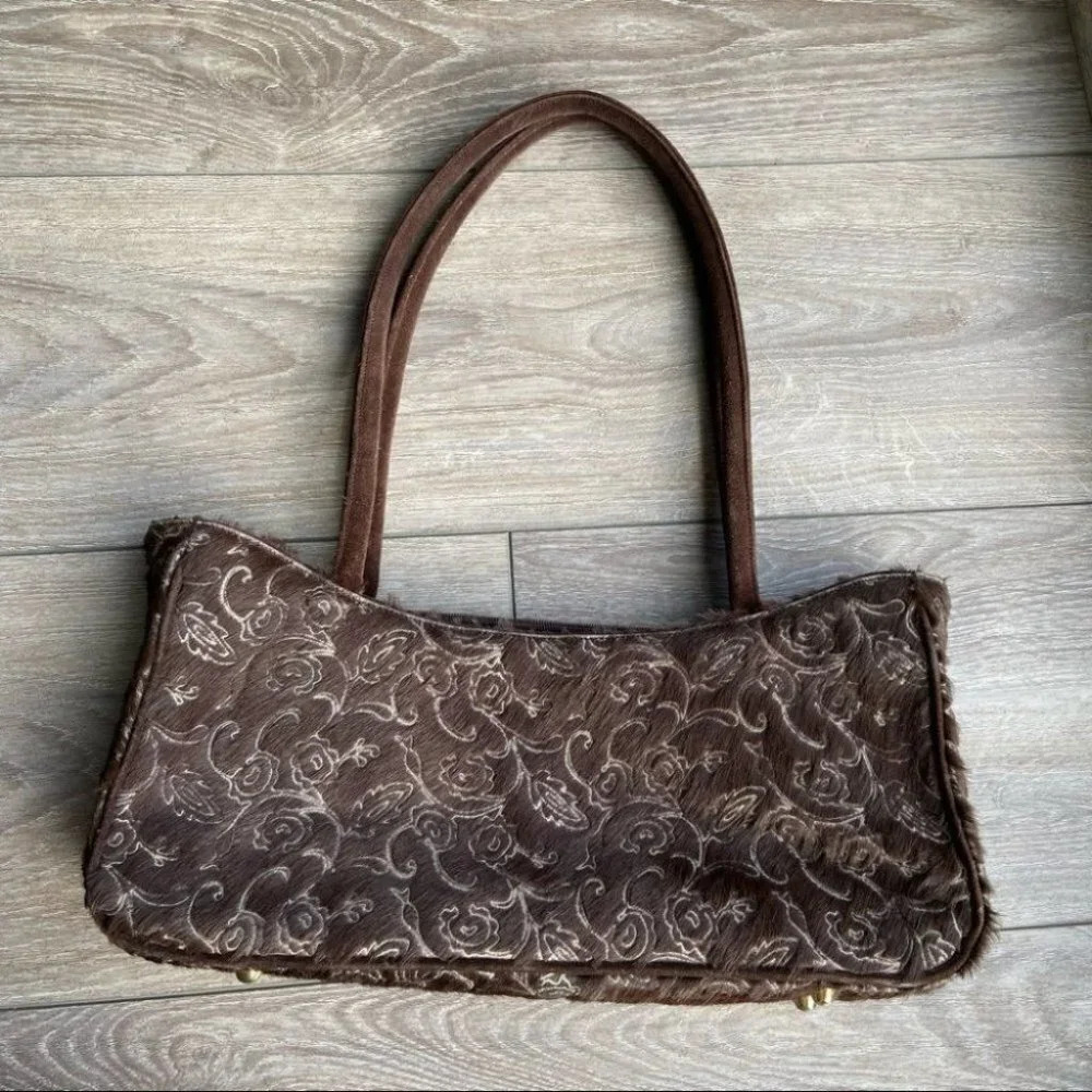 Brave Beltworks Horse Hair Hobo Shoulder Bag - Picture 2 of 15